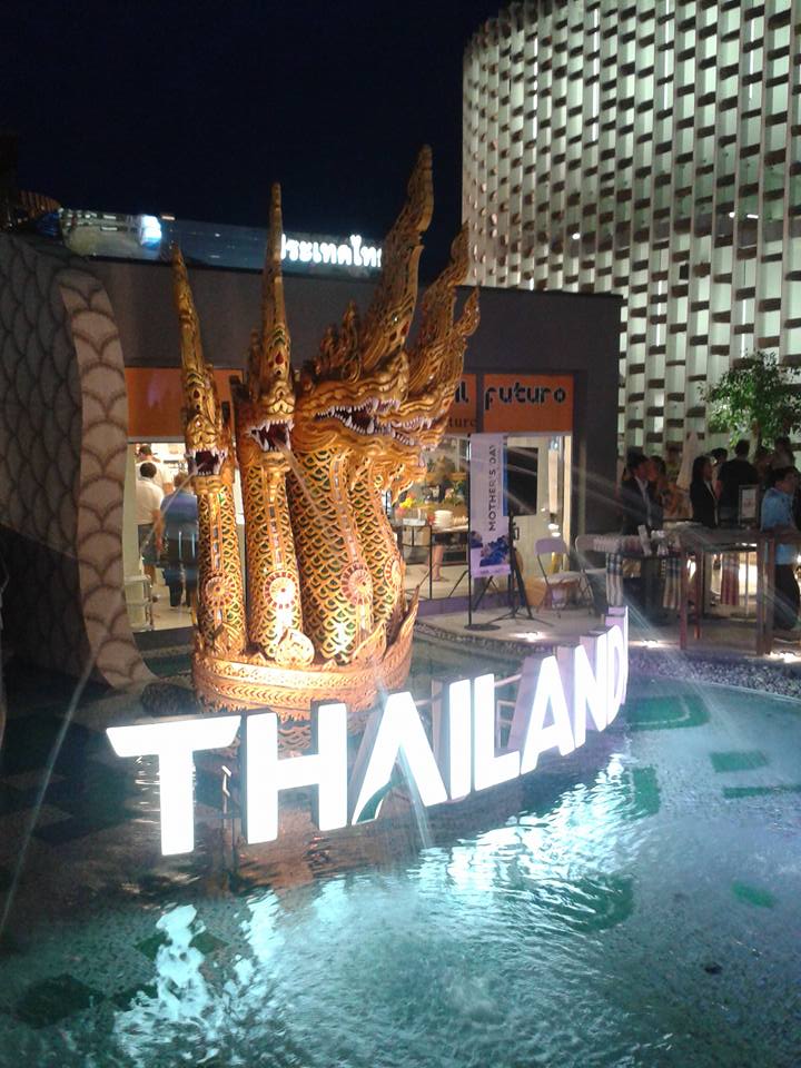 I meravigliosi paesaggi thailandesi, il cibo, il tema dell’agricoltura sono rappresentati da proiezioni video a 360 gradi.