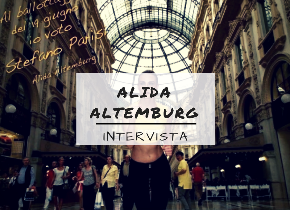 Alida Altemburg e la sua campagna a sostegno di Stefano Parisi