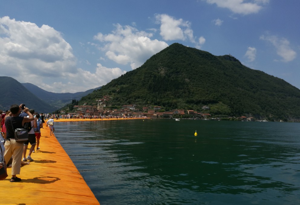 THE FLOATING PIERS: LA MIA ESPERIENZA E QUALCHE DRITTA