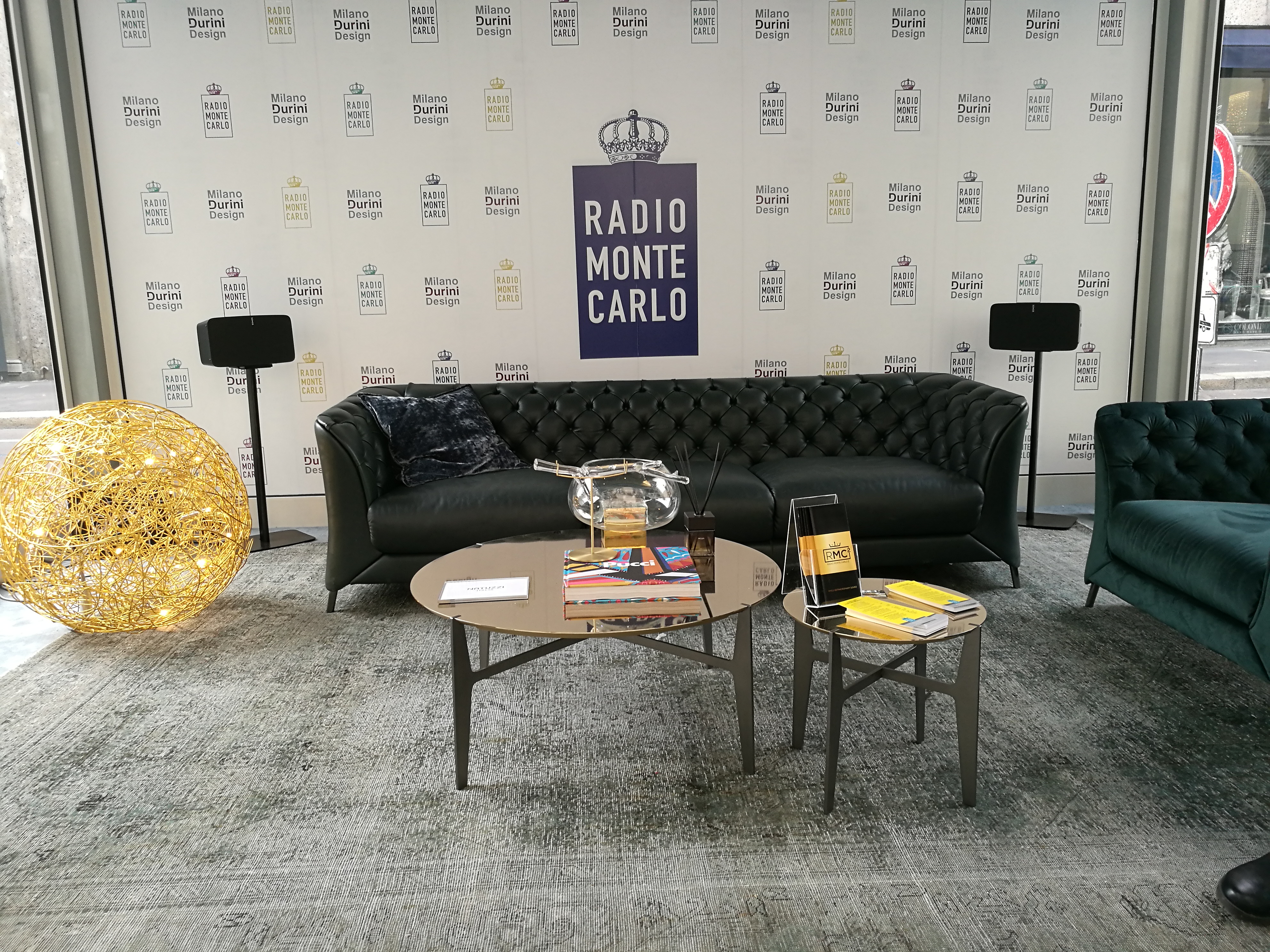 Radio Monte Carlo sotto le pergole di Solisysteme Italia