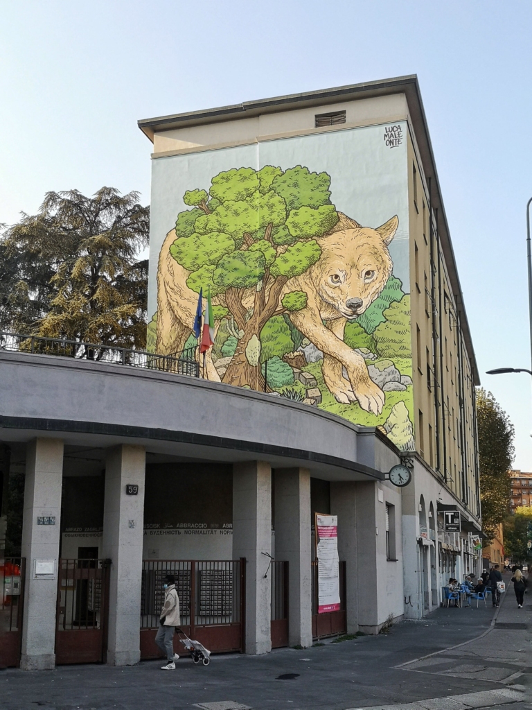 street art milano Lucamaleonte