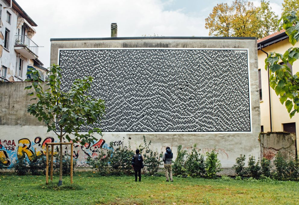 RESIDENZA URBAN ART EX CONVITTO TROTTER: IL MURALE DI STEN&LEX