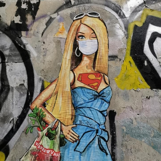 barbie street art