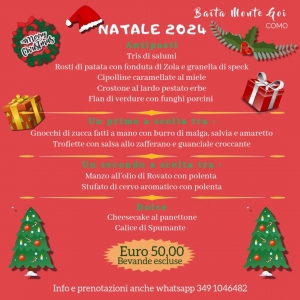 prnazo natale 2024 baita Monte Goi