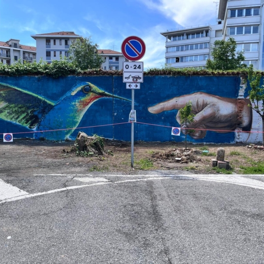 Murale Borsi Veliz Vicolo Fontanile ZuArt Day