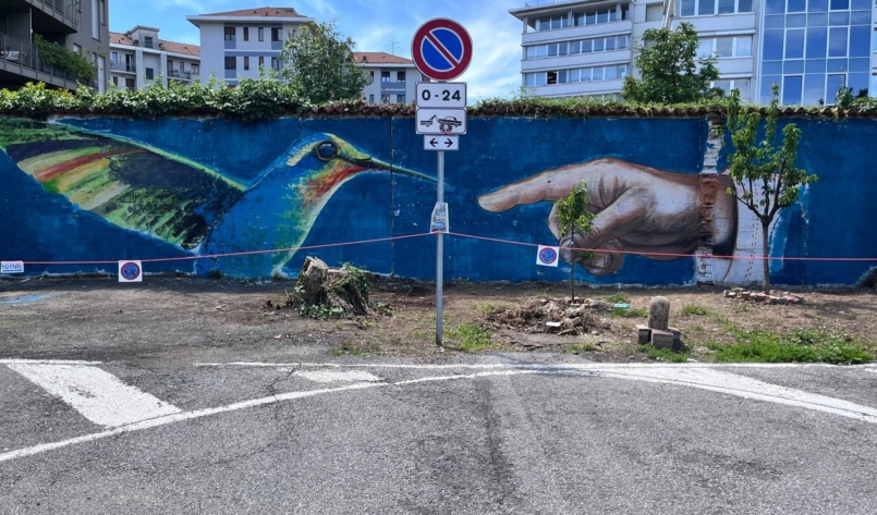Murale Borsi Veliz Vicolo Fontanile ZuArt Day