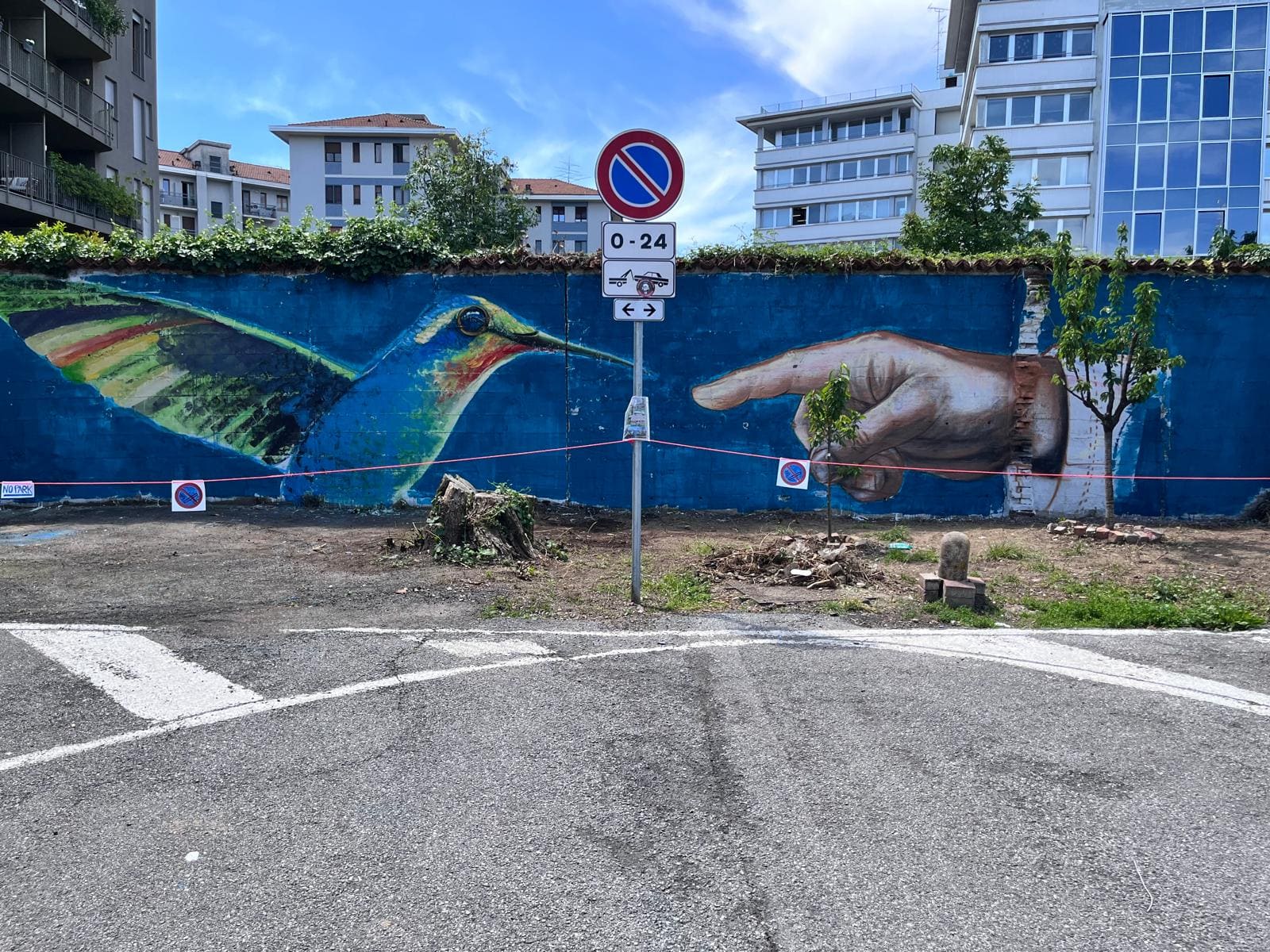 Murale Borsi Veliz Vicolo Fontanile ZuArt Day